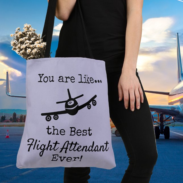 Customisable Best Flight Attendant Tote, Bag (Creator Uploaded)