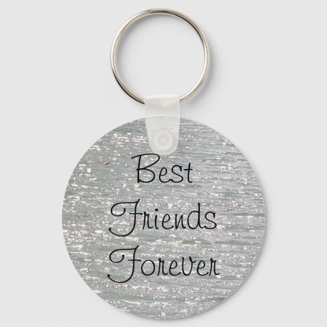 Customisable Best Friends Forever Keychain (Front)