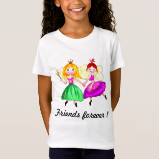 Customisable Best friends princess fairies T-Shirt