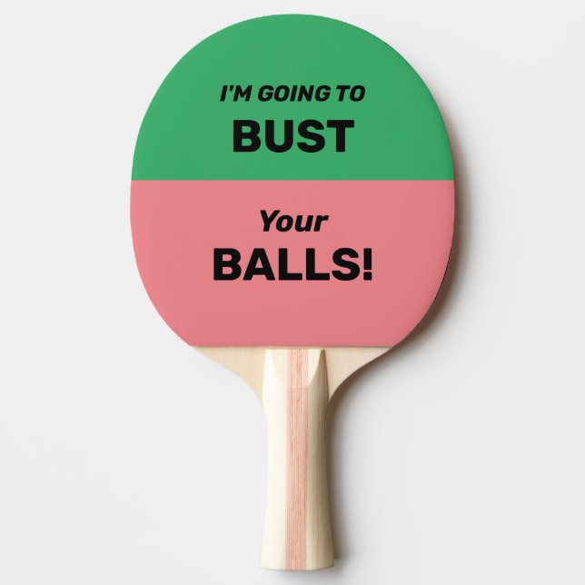 Customisable Best Ping Pong Paddles with Your Own  (Front)