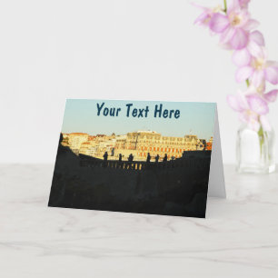 Customisable Biarritz Card