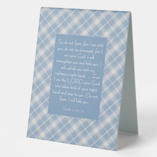 Customisable Bible Verse Isaiah 41:10, 13 