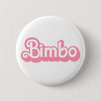 Customisable Bimbo 6 Cm Round Badge