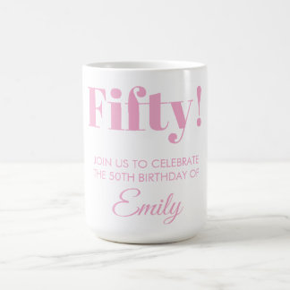 Customisable Birthday Celebration Mug