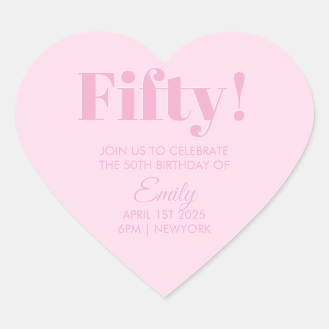 Customisable Birthday Celebration Stickers (Front)