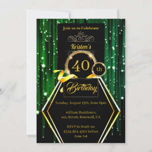 Customisable Birthday Invitation