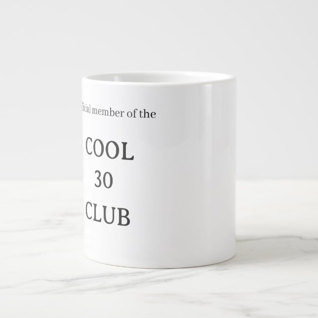 customisable birthday mug (Front)