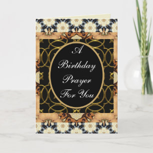 Customisable Birthday Prayer Greeting Card
