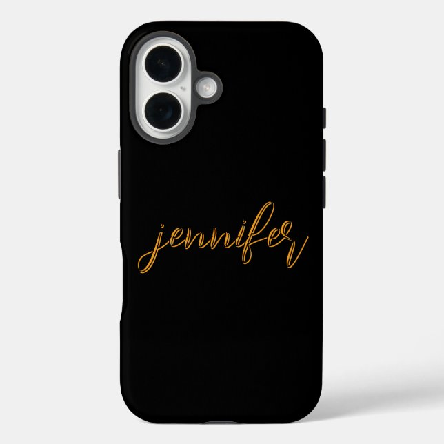 Customisable Black Case-Mate iPhone Case (Back)