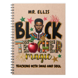 Customisable Black Educator Journal