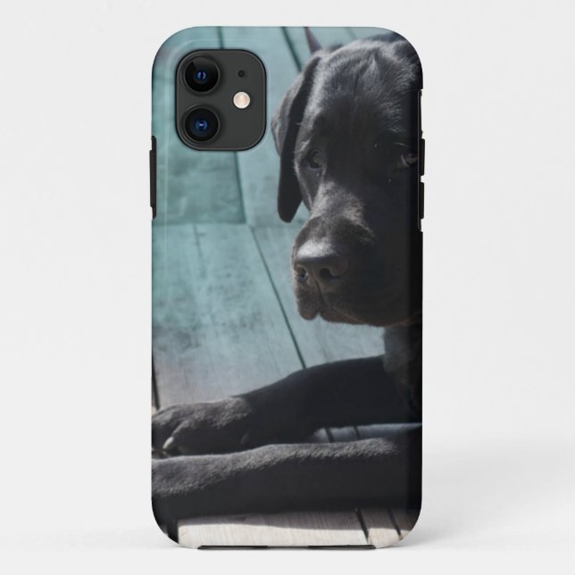 Customisable Black Labrador Retriever Case-Mate iPhone Case (Back)
