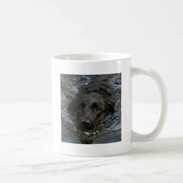 Customisable Black Labrador Retriever Coffee Mug (Right)