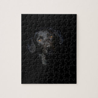 Customisable Black Labrador Retriever Jigsaw Puzzle