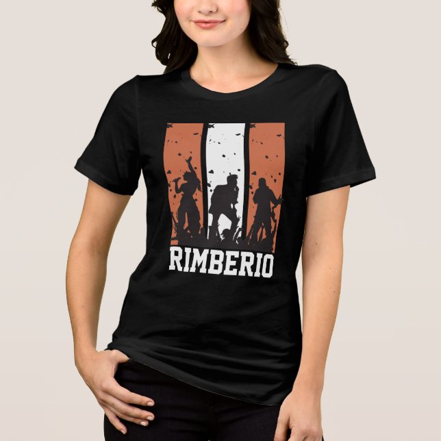 Customisable Black & Orange Vintage Concert Tee (Front)