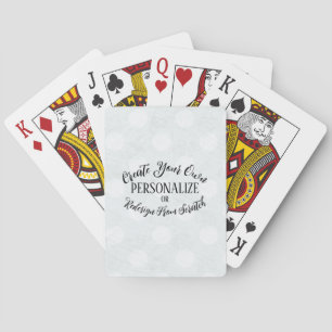 Customisable Blank - Create Your Own Playing Cards