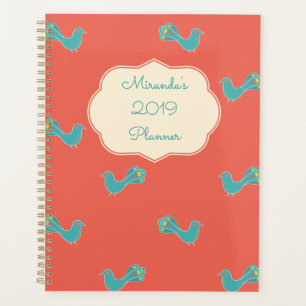 Customisable Blue Bird Planner