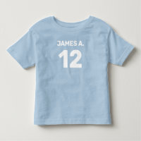 Customisable blue (front & back design) infant