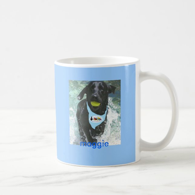 Customisable Blue Mug (Right)