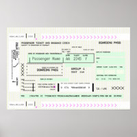 Customisable Boarding Pass