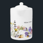 Customisable Boho Wildflower<br><div class="desc">This boho wildflower garden gift tag is perfect for your simple, whimsical boho rainbow summer wedding. The bright, enchanted pink, purple, yellow and yellow colour florals give this product the feel of a minimalist elegant vintage hippie spring garden. The modern design is artsy and delicate, portraying a classic earthy meadow...</div>