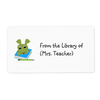 Customisable Book Label Tag/ Sticker