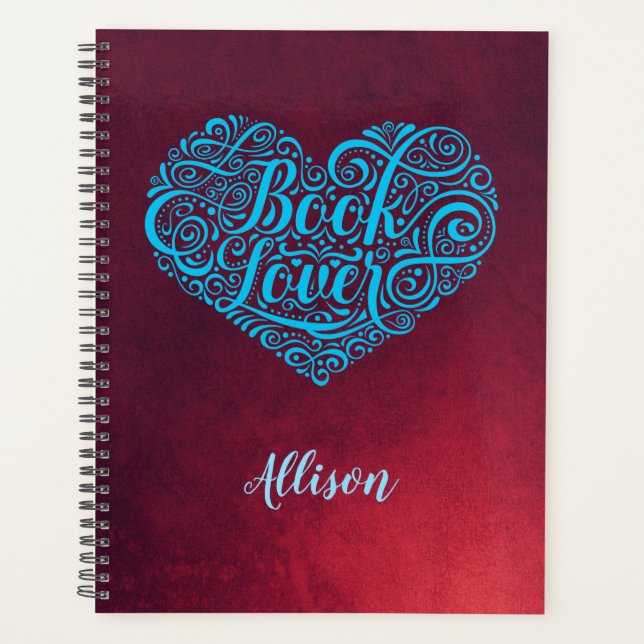 Customisable Book Lover Planner (Front)