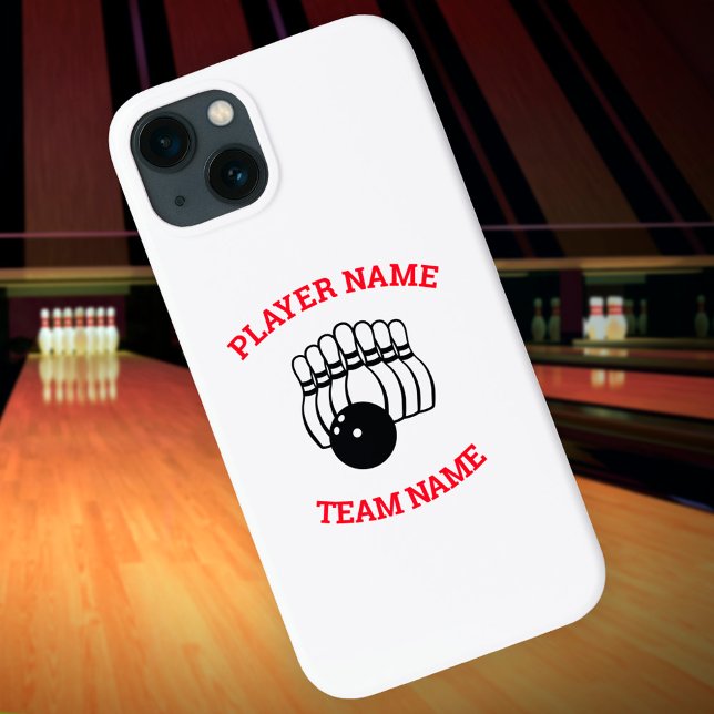 Customisable Bowling Team Case-Mate iPhone Case (Creator Uploaded)