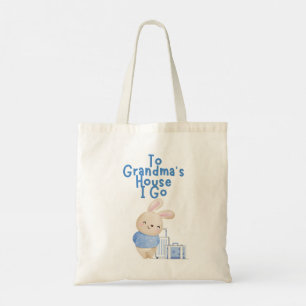 Customisable Boy To Grandma's House I Go  Tote Bag