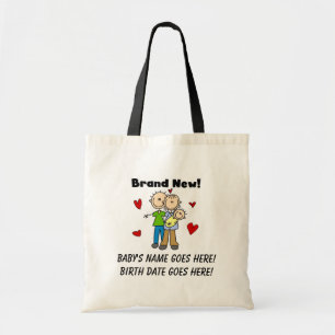 Customisable Brand New Baby Tote Bag