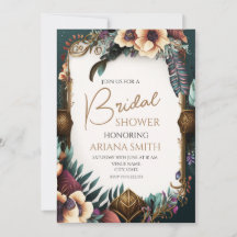 Customisable Bridal Shower Card