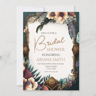 Customisable Bridal Shower Card