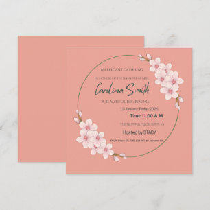 Customisable Bride to Be Celebration Invitation Ca