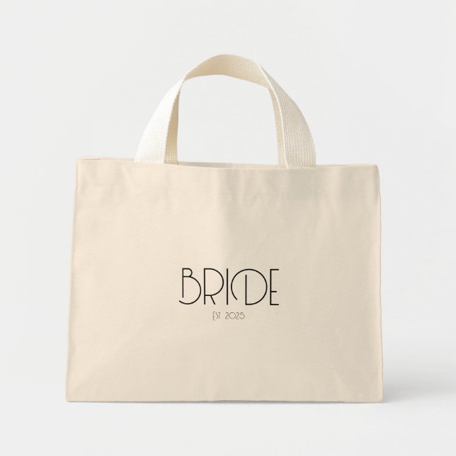 Customisable Bride Tote Bag (Front)
