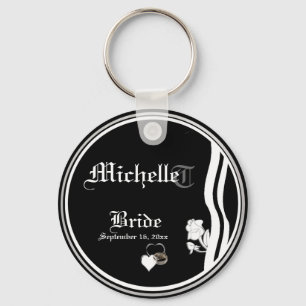 Customisable Brides Keepsake Keychain