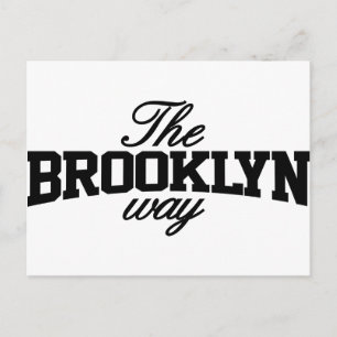 Customisable Brooklyn Postcard