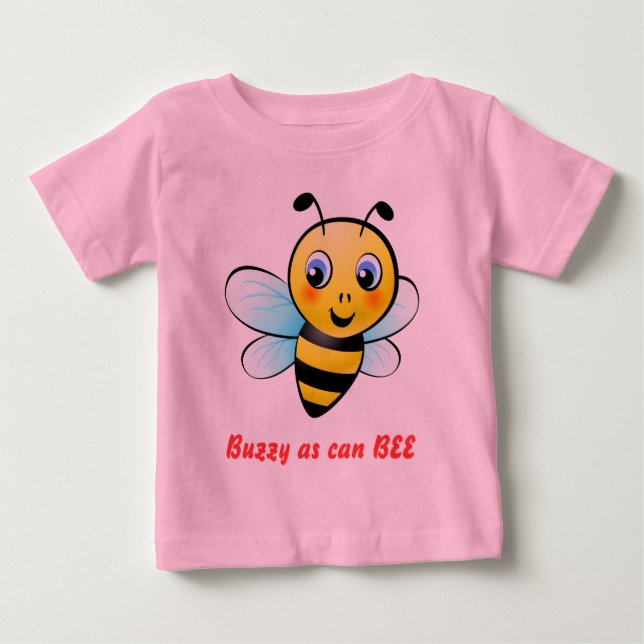 Customisable Bumblebee Baby T-Shirt (Front)