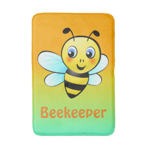 Customisable Bumblebee Bath Mat