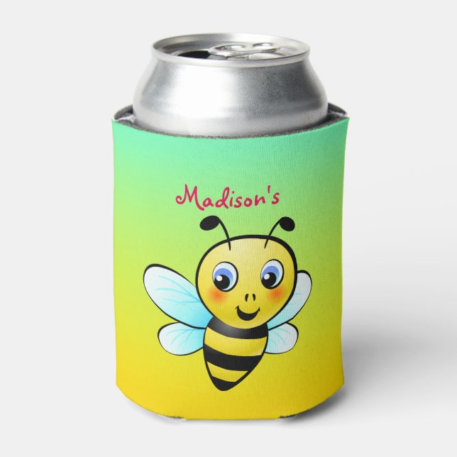 Customisable Bumblebee Can Cooler (Can Front)
