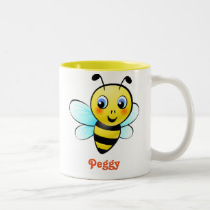 Customisable Bumblebee Two-Tone Coffee Mug
