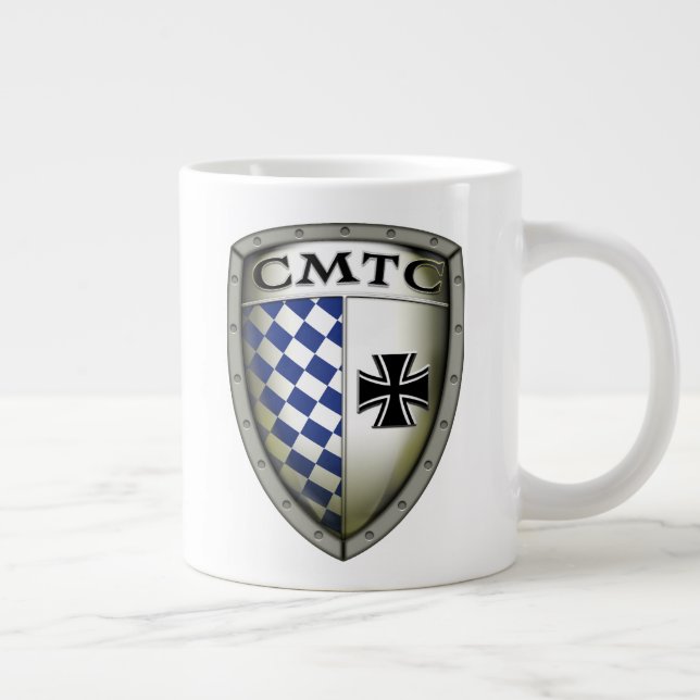 Customisable Bundeswehr CMTC Wappen Large Coffee Mug (Right)