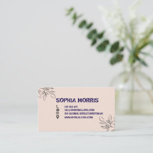 customisable Business Card