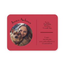 Customisable Business Card For Pet Sitter