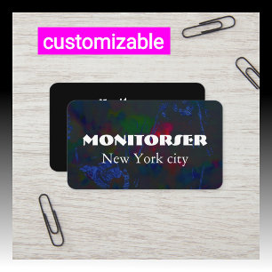 Customisable Business Card Modern