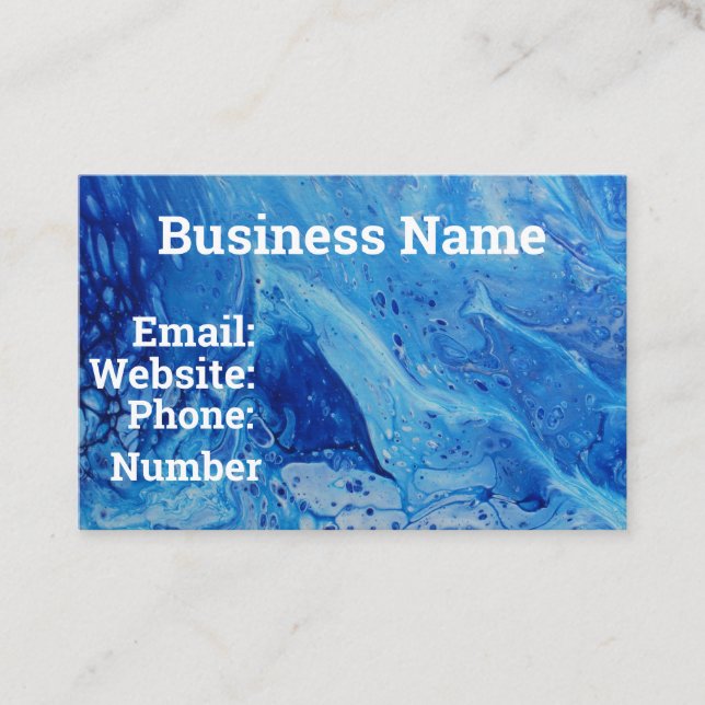 Customisable Business Cards (Front)
