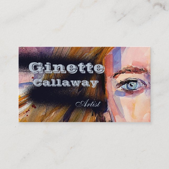 Customisable Business Cards  # 9917 (Front)