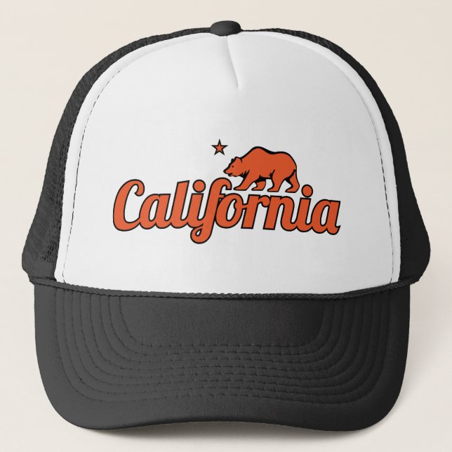 Customisable Calfiornia Trucker Hat (Front)