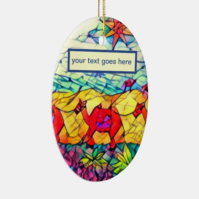 Customisable Camels, Gifts & Three Wise Men Ceramic Tree Decoration (Right)