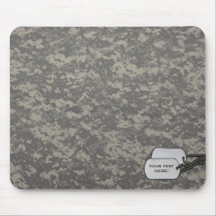 Customisable camouflage mouse pad