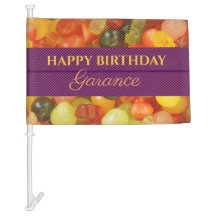 Customisable Candy Happy Birthday Modern Colourful