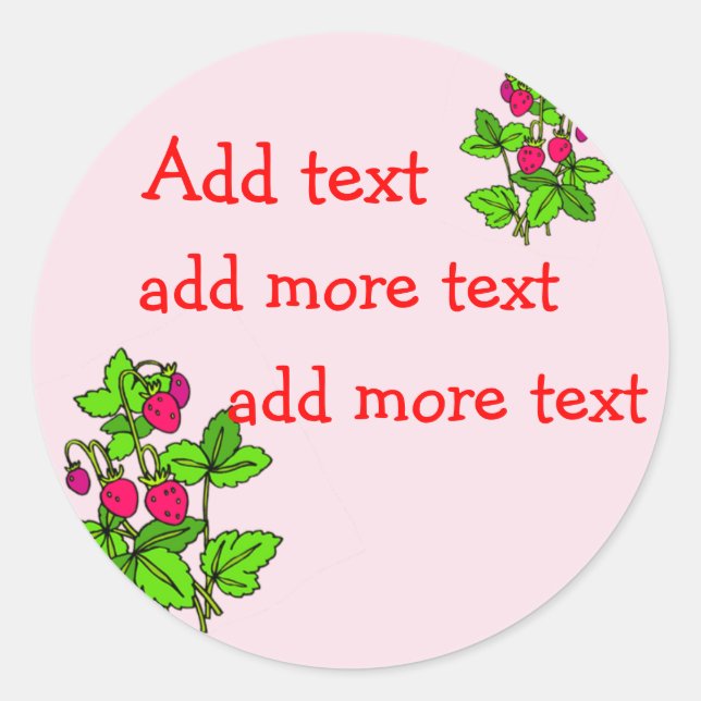 Customisable Canning Labels (Front)